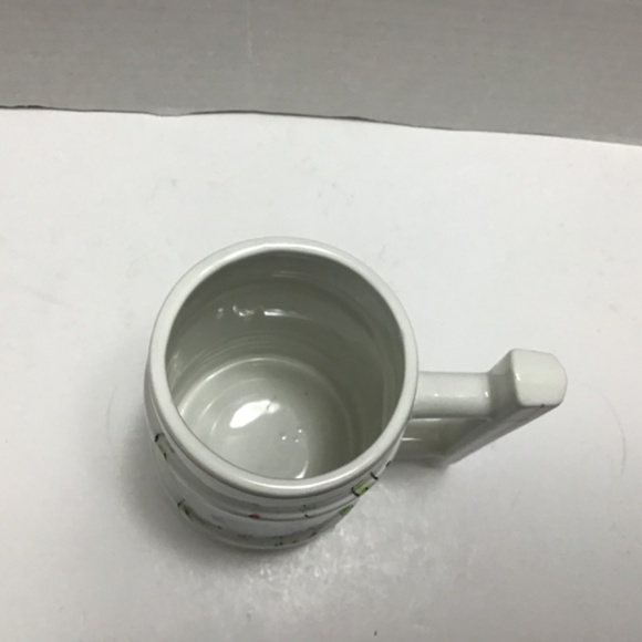 Vintage Anfora Agueda Floral mug, Hand painted coffee tea mug made in Portugal - Picture 3 of 7